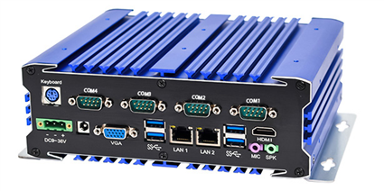IBOX-105V2-2L4C – Mini Industrial PC Fanless 2 LAN / 4 COM Cho Motion Control & Machine Vision