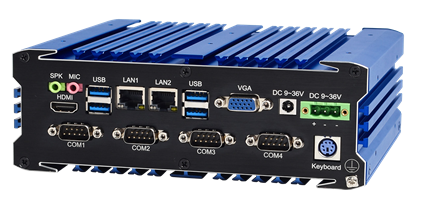 IBOX-105V2-324C – Bộ Điều Khiển Công Nghiệp Fanless Tích Hợp DI/DO, ADC, DAC & PWM