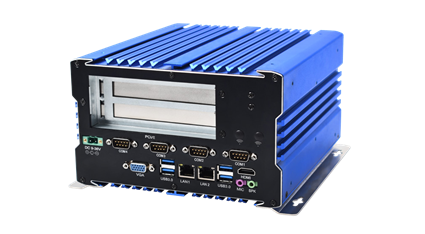 IBOX-107-2L4C-2P – Industrial PC Fanless 2 LAN / 4 COM Với 2 Khe PCIe/PCI Full-Length