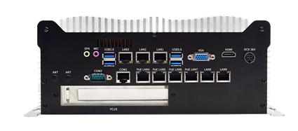 IBOX-601-9L2C4P-1P – Industrial PC 9 LAN / PoE Với Khe PCIe x16 Cho Motion Control & Machine Vision